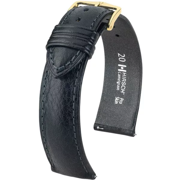 Hirsch Camelgrain L watch strap 01009050-1-18