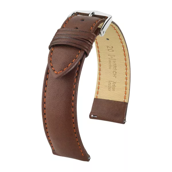 Hirsch Merino L watch strap 01206070-2-22