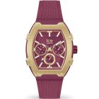 Ice Watch Boliday Gold Burgundy women's watch 35mm 022868