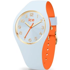   Ice Watch Duo Chic Light Blue Orange women's watch 34mm 023278