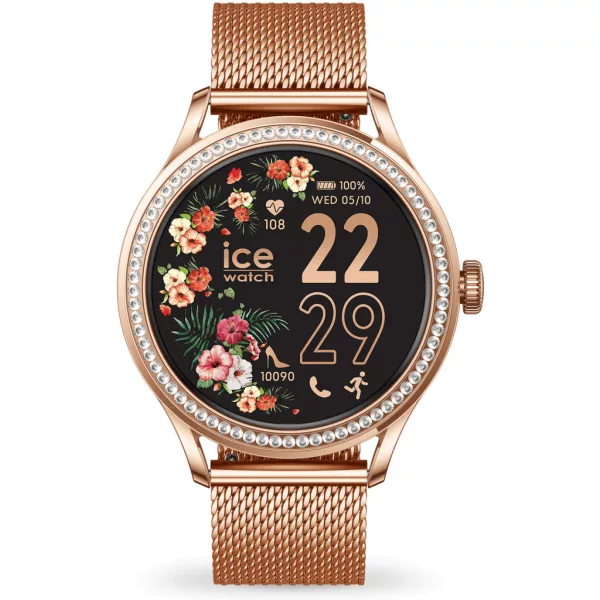 Ice Watch Smart ST 2.0 round 1.20 Rose-Gold women's smartwatch 025317