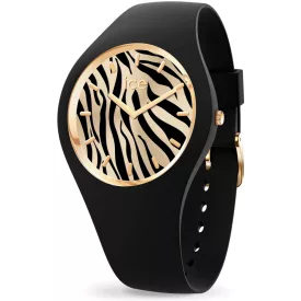 Ice Watch Wild Black Gold Zebra women's watch 025894