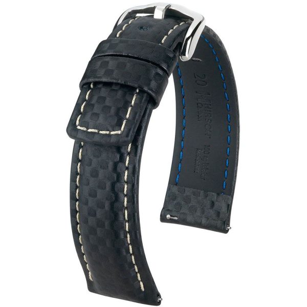 Hirsch Carbon L watch strap 02592050-2-22