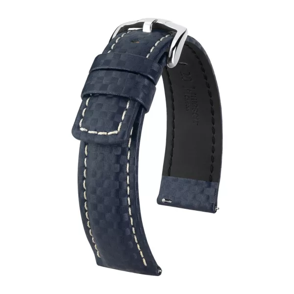 Hirsch Carbon L watch strap 02592080-2-24