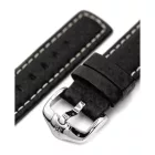 Hirsch Carbon XL watch strap 02592250-2-20