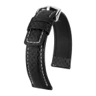 Hirsch Carbon XL watch strap 02592250-2-22