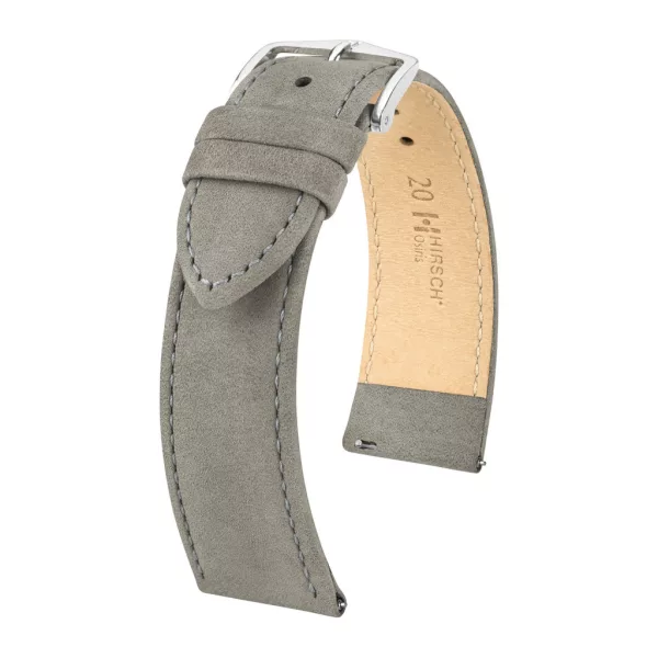 Hirsch Osiris Nubuk L watch strap 03433030-2-22