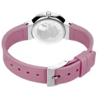 Bering Classic women's watch 10129-909, pink dial, pink silicone strap