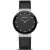 Bering Classic 15th Anniversary women's watch 10135-4025, black dial, black leather strap