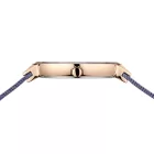 Bering Classic women's watch 10135-968, purple stainless steel strap