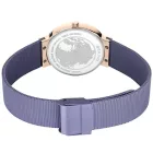 Bering Classic women's watch 10135-968, purple stainless steel strap