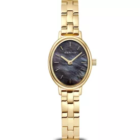 Bering Classic women's watch 11020-732, gold stainless steel strap