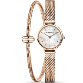 Bering Classic women's watch set 11022-364-L2-19
