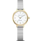 Bering Classic women's watch 11028-914, white dial, silver stainless steel strap