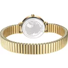 Bering Classic women's watch 11028-934, white dial, gold stainless steel strap