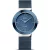 Bering Ceramic women's watch 11435-307, blue stainless steel strap