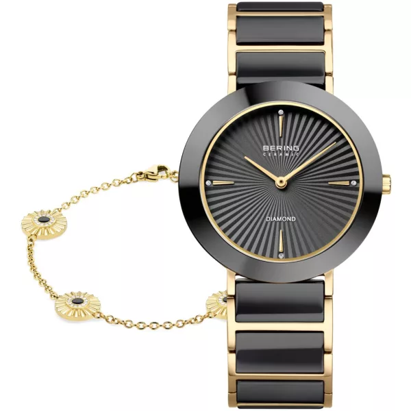 Bering Ceramic women's watch set 11435-732-GWP
