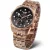 Vostok Europe Vilnelė women's watch JS20-125B751-B, black dial, rose gold stainless steel strap