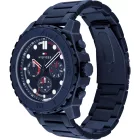 Tommy Hilfiger Morgan men's watch 1710691, blue dial, blue stainless steel strap
