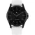 Tommy Hilfiger Bruce men's watch TH1710740, black dial, white silicone strap
