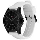 Tommy Hilfiger Bruce men's watch TH1710740, black dial, white silicone strap