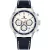 Tommy Hilfiger Kent men's watch TH1710751, silver dial, blue leather strap