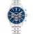 Tommy Hilfiger Kent men's watch TH1710753, blue dial, silver stainless steel strap