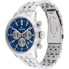 Tommy Hilfiger Kent men's watch TH1710753, blue dial, silver stainless steel strap