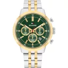 Tommy Hilfiger Kent men's watch TH1710754, green dial, silver stainless steel strap
