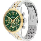 Tommy Hilfiger Kent men's watch TH1710754, green dial, silver stainless steel strap