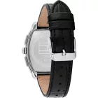 Tommy Hilfiger Oxford men's watch TH1710761, black dial, black leather strap