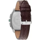 Tommy Hilfiger Oxford men's watch TH1710762, green dial, brown leather strap