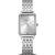 Bering Classic women's watch 17423-700, silver dial, silver stainless steel strap