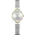 Bering Classic women's watch 17724-010, silver stainless steel strap