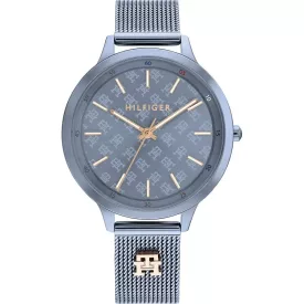 Tommy Hilfiger Iris women's watch TH1782589, blue dial, blue stainless steel strap