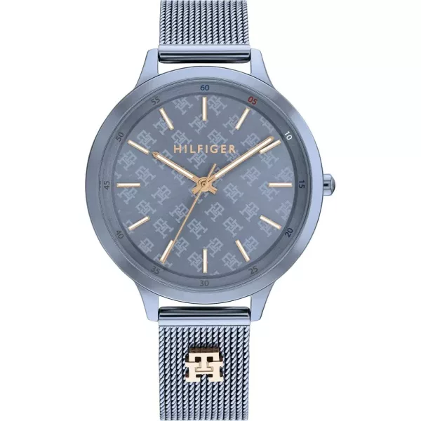 Tommy Hilfiger Iris women's watch TH1782589, blue dial, blue stainless steel strap