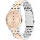 Tommy Hilfiger Jade women's watch TH1782772, rose gold dial, silver stainless steel strap