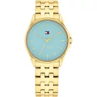 Tommy Hilfiger Jade women's watch TH1782776, green dial, gold stainless steel strap