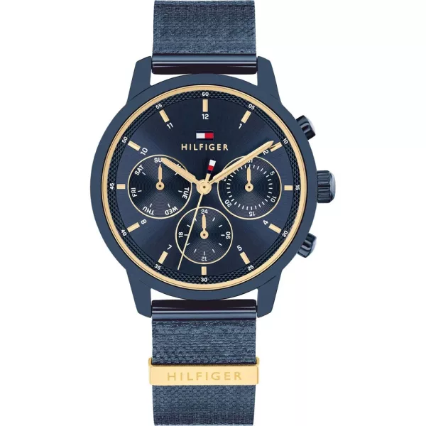 Tommy Hilfiger Blake women's watch TH1782809, blue dial, blue stainless steel strap