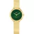 Tommy Hilfiger Demi Mini women's watch TH1782812, green dial, gold stainless steel strap