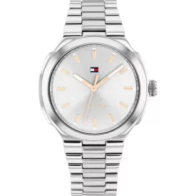 Tommy Hilfiger Georgia women's watch TH1782817, silver dial, silver stainless steel strap