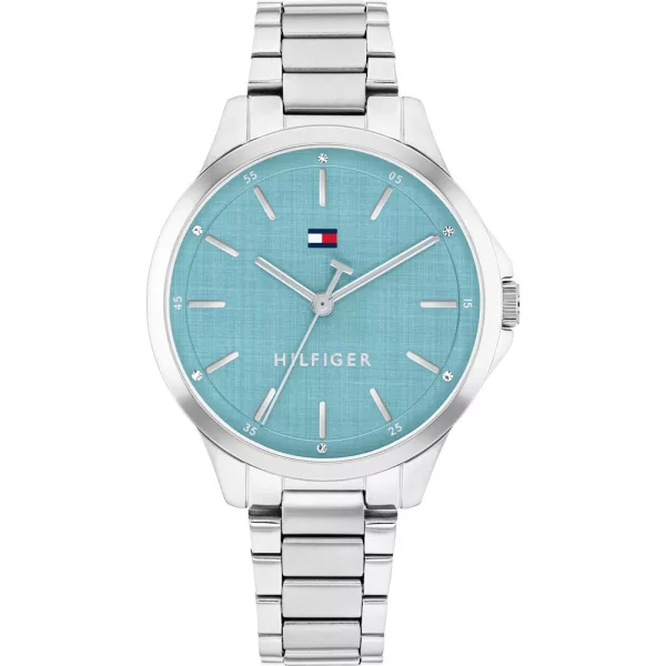 Tommy Hilfiger Chloe women's watch TH1782826, blue dial, silver stainless steel strap