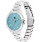 Tommy Hilfiger Chloe women's watch TH1782826, blue dial, silver stainless steel strap