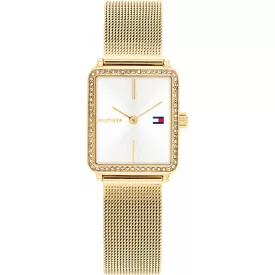 Tommy Hilfiger Tea women's watch TH1782829, silver dial, gold stainless steel strap
