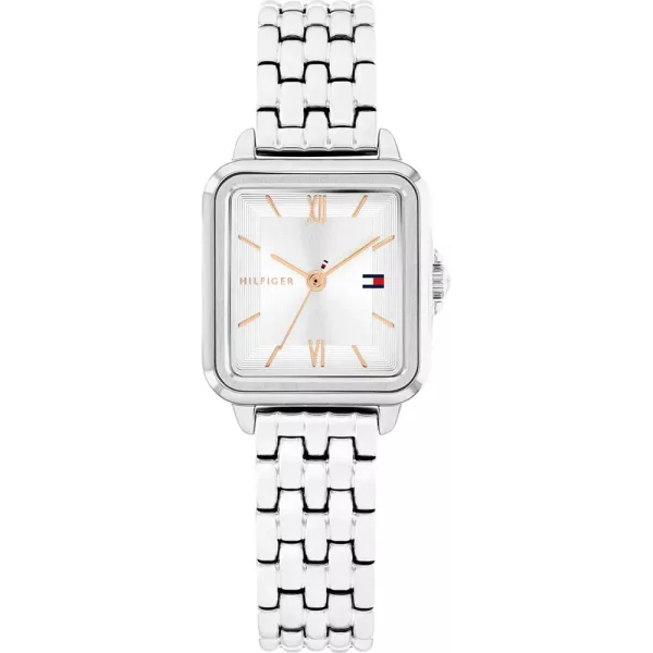 Tommy Hilfiger Mia Mini women's watch TH1782830, silver dial, silver stainless steel strap