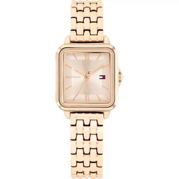 Tommy Hilfiger Mia Mini women's watch TH1782833, rose gold dial, rose gold stainless steel strap