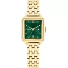 Tommy Hilfiger Mia Mini women's watch TH1782858, green dial, gold stainless steel strap