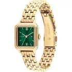 Tommy Hilfiger Mia Mini women's watch TH1782858, green dial, gold stainless steel strap