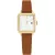 Tommy Hilfiger Mia Mini women's watch TH1782859, silver dial, brown leather strap