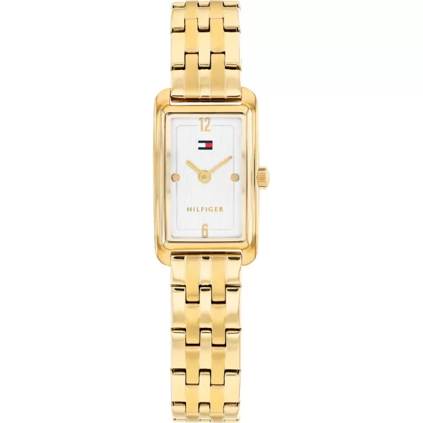 Tommy Hilfiger Madison women's watch TH1782863, silver dial, gold stainless steel strap